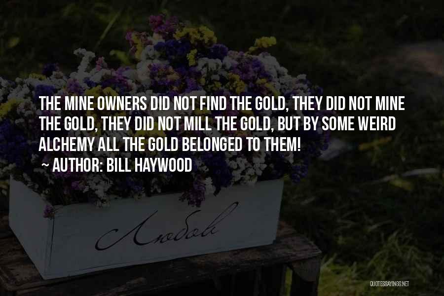 Owners Quotes By Bill Haywood