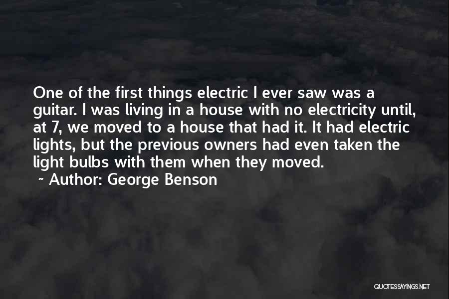 Owners Quotes By George Benson