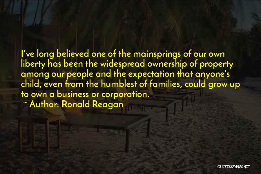 Ownership In Business Quotes By Ronald Reagan