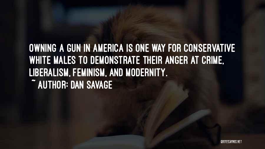 Owning A Gun Quotes By Dan Savage