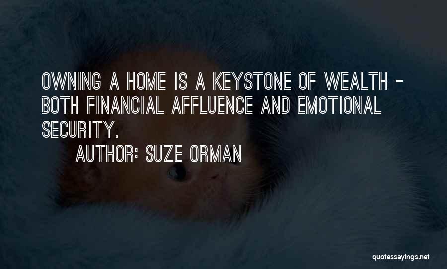 Owning Home Quotes By Suze Orman