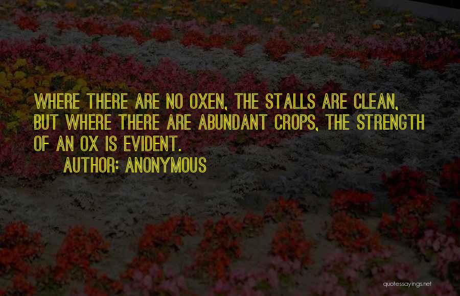 Ox Quotes By Anonymous