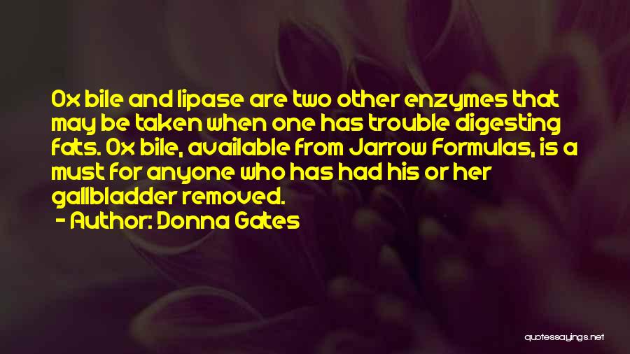 Ox Quotes By Donna Gates