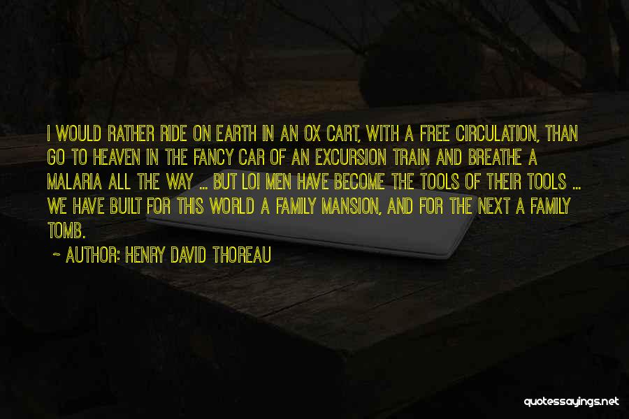 Ox Quotes By Henry David Thoreau