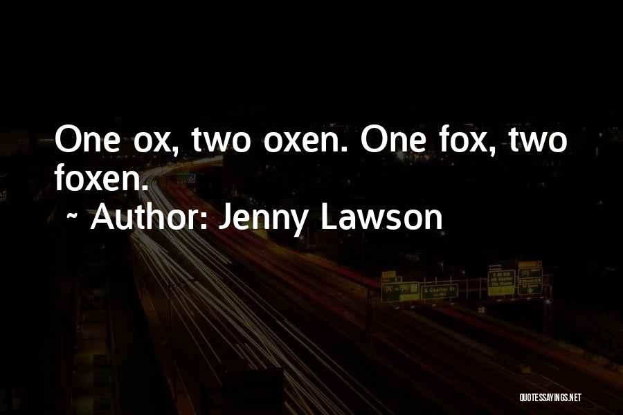 Ox Quotes By Jenny Lawson