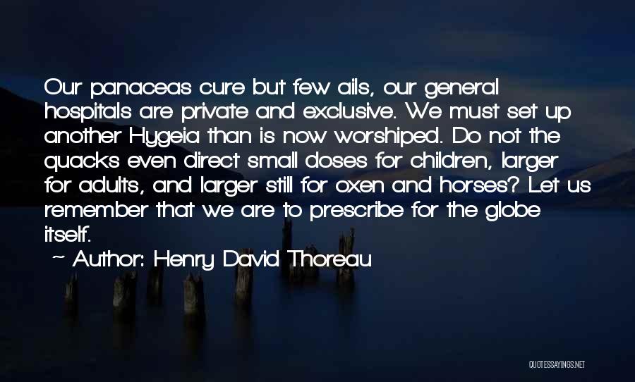 Oxen Quotes By Henry David Thoreau