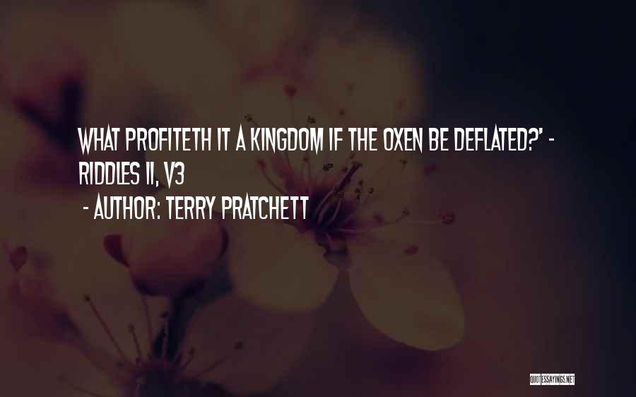 Oxen Quotes By Terry Pratchett