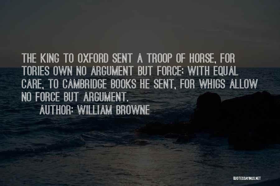 Oxford And Cambridge Quotes By William Browne