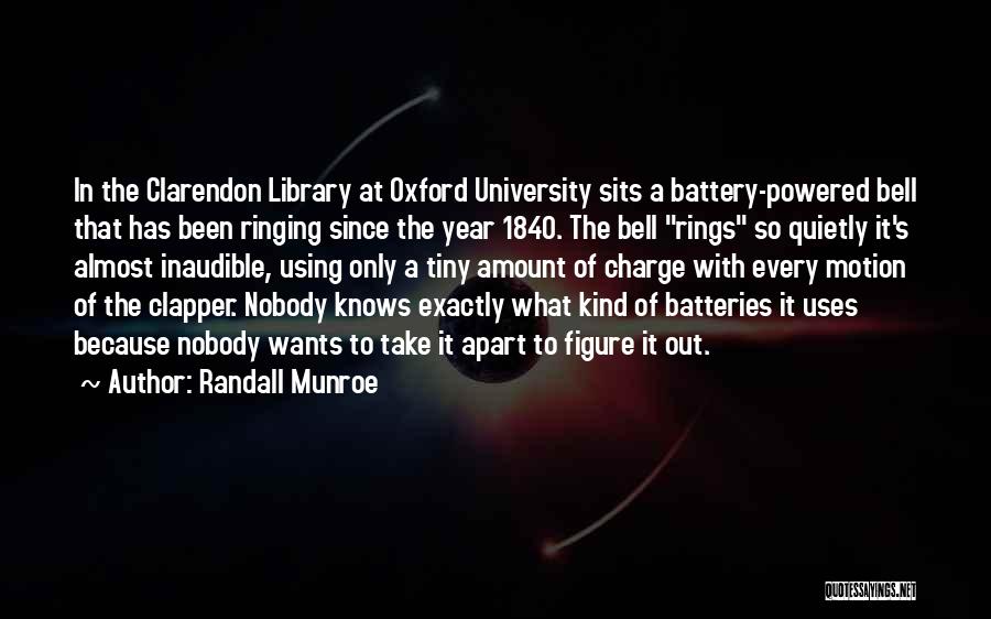 Oxford Library Quotes By Randall Munroe