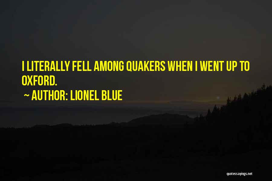 Oxford Quotes By Lionel Blue