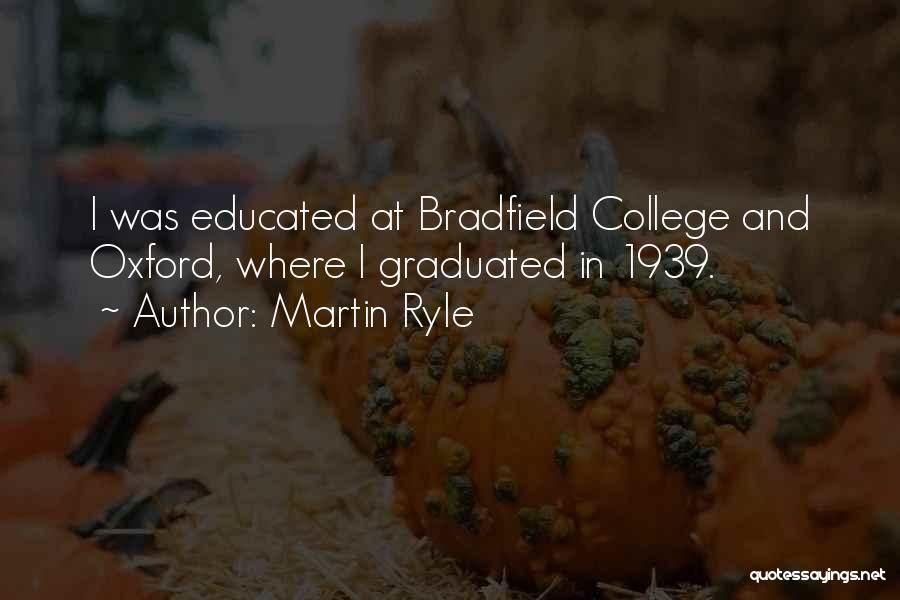 Oxford Quotes By Martin Ryle