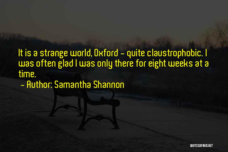 Oxford Quotes By Samantha Shannon