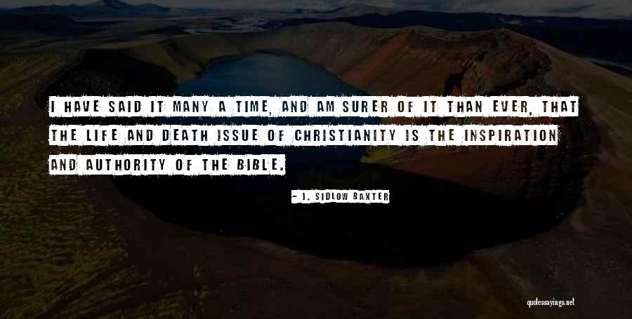 Oyangen Quotes By J. Sidlow Baxter Oyangen Quotes By J. Sidlow Baxter