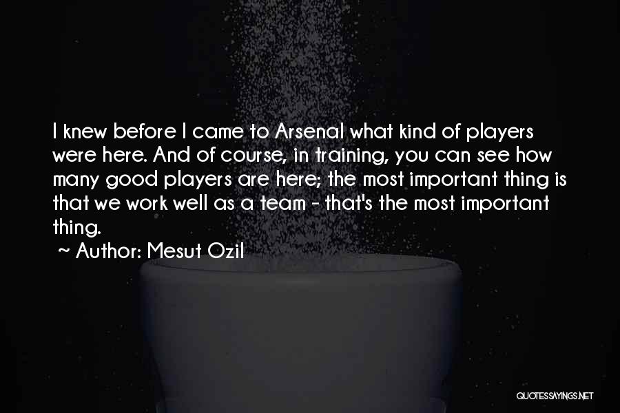 Ozil Quotes By Mesut Ozil