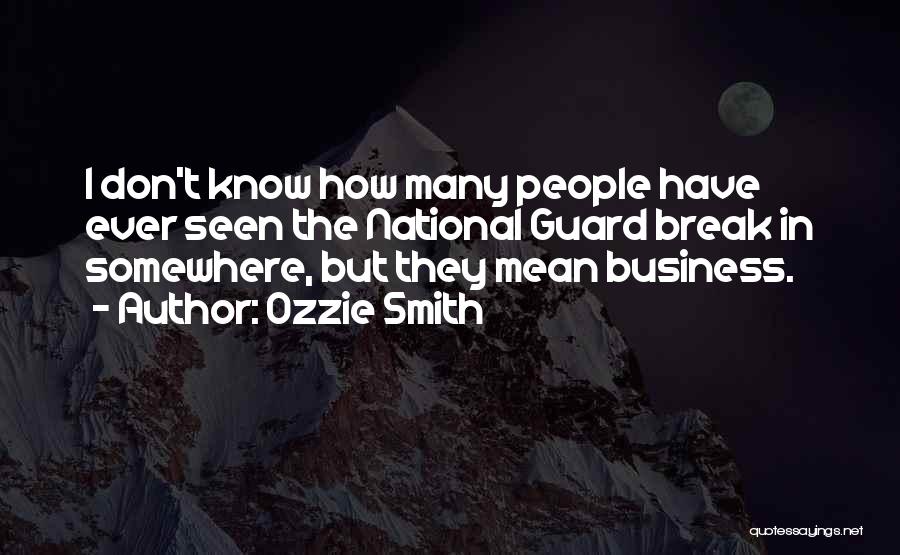 Ozzie Smith Quotes 1851002