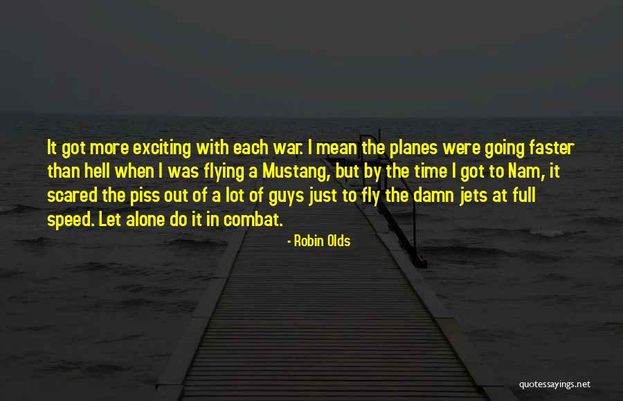 P-51 Mustang Quotes By Robin Olds