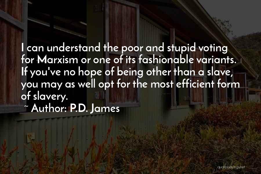 P-51 Quotes By P.D. James