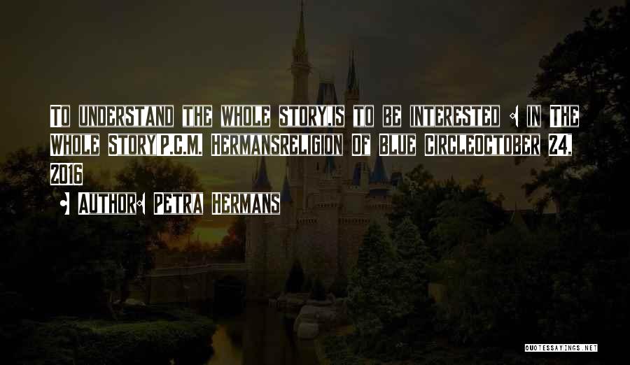 P.c.u. Quotes By Petra Hermans