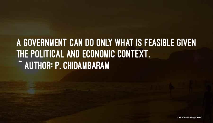 P. Chidambaram Quotes 318068