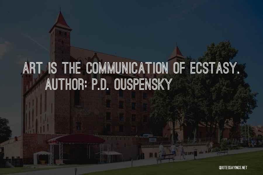 P.D. Ouspensky Quotes 1473610