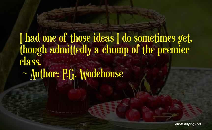 P.e. Class Quotes By P.G. Wodehouse