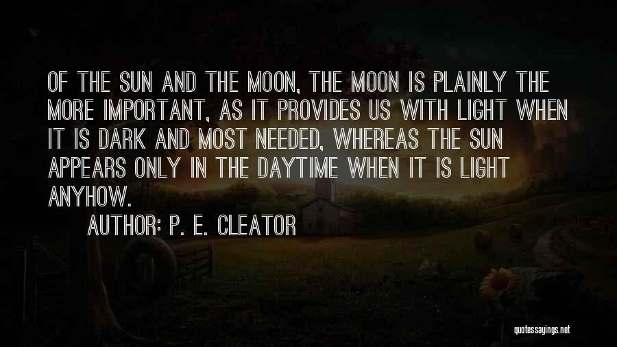 P. E. Cleator Quotes 448542