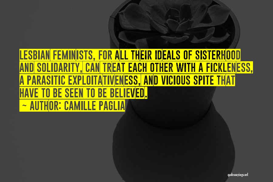 P.e.o. Sisterhood Quotes By Camille Paglia