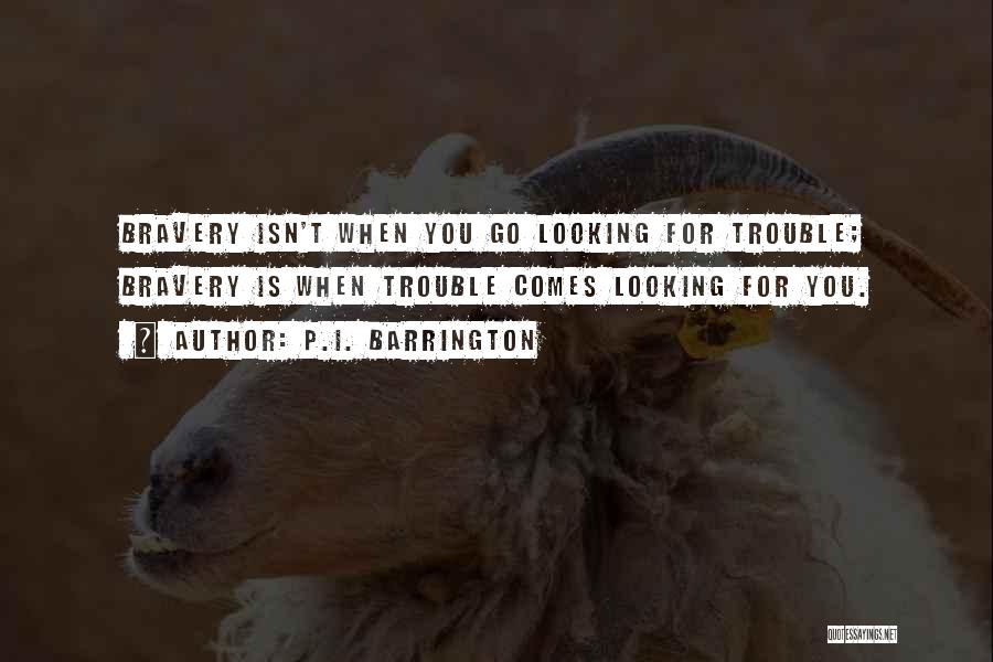 P.I. Barrington Quotes 180497