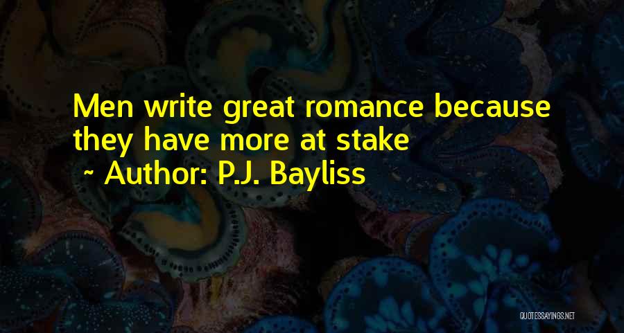 P.J. Bayliss Quotes 955952