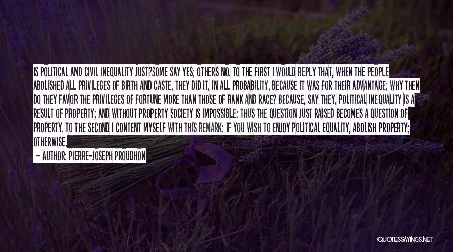 P.j. Proudhon Quotes By Pierre-Joseph Proudhon