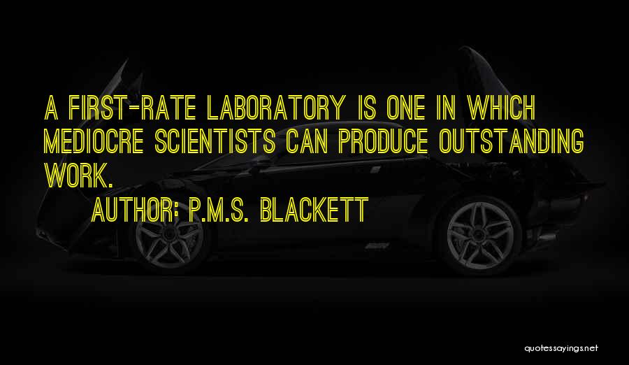 P.M.S. Blackett Quotes 602253