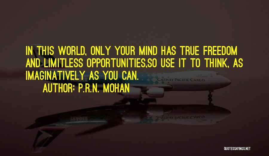 P.R.N. Mohan Quotes 286718