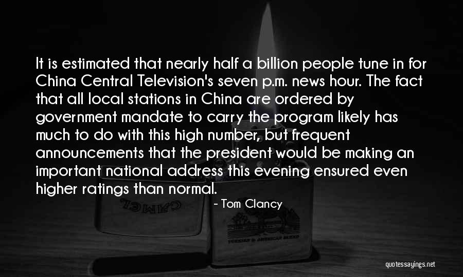P Ratings Quotes By Tom Clancy P Ratings Quotes By Tom Clancy