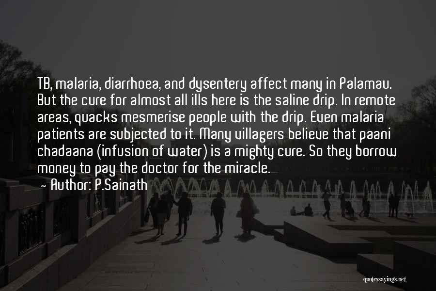 P.Sainath Quotes 518497