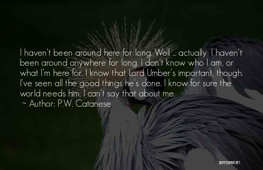 P.W. Catanese Quotes 992247