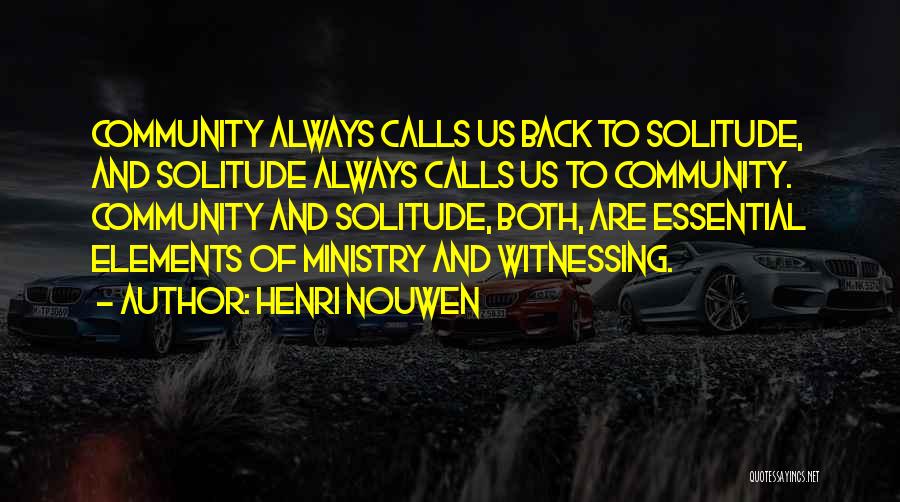 P1982 Quotes By Henri Nouwen