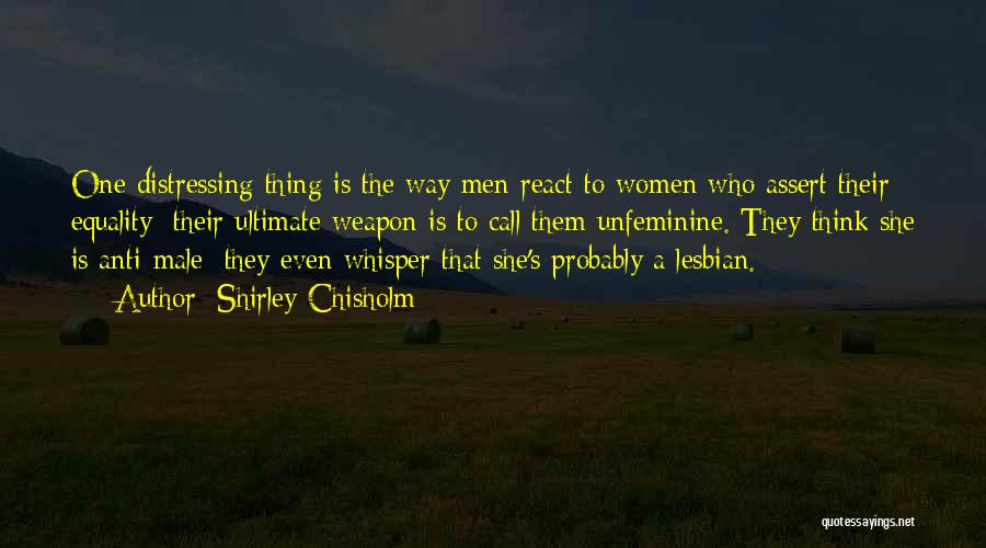 P337 Quotes By Shirley Chisholm