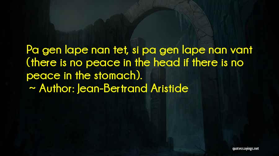 Pa Quotes By Jean-Bertrand Aristide