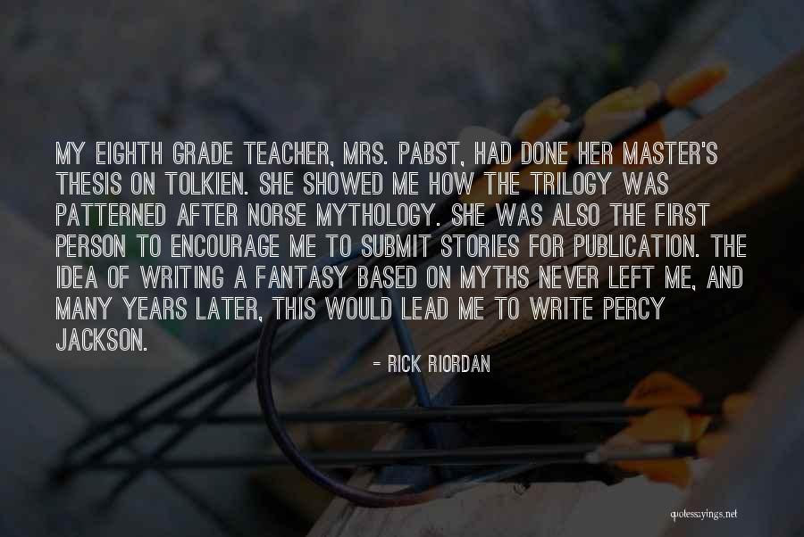 Pabst Quotes By Rick Riordan Pabst Quotes By Rick Riordan