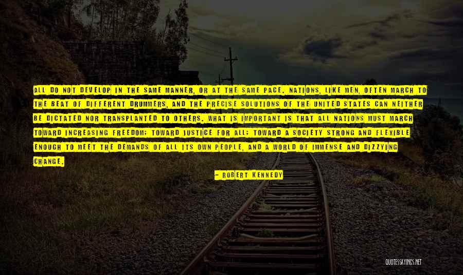 Pace Of Change Quotes By Robert Kennedy Pace Of Change Quotes By Robert Kennedy