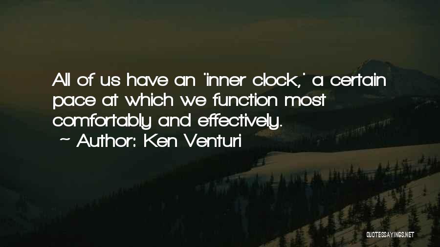 Pace Quotes By Ken Venturi