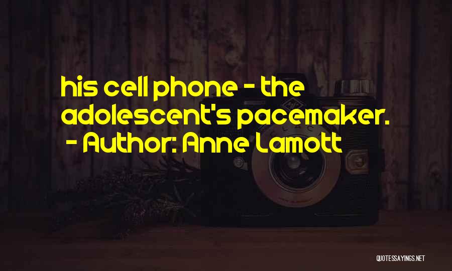 Pacemaker Quotes By Anne Lamott