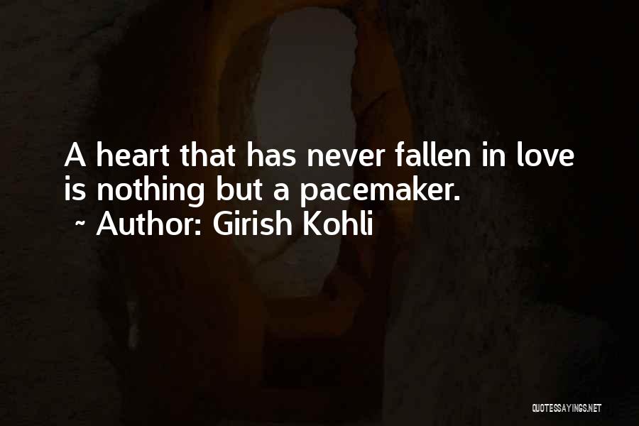 Pacemaker Quotes By Girish Kohli