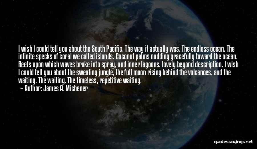 Pacific Ocean Quotes By James A. Michener