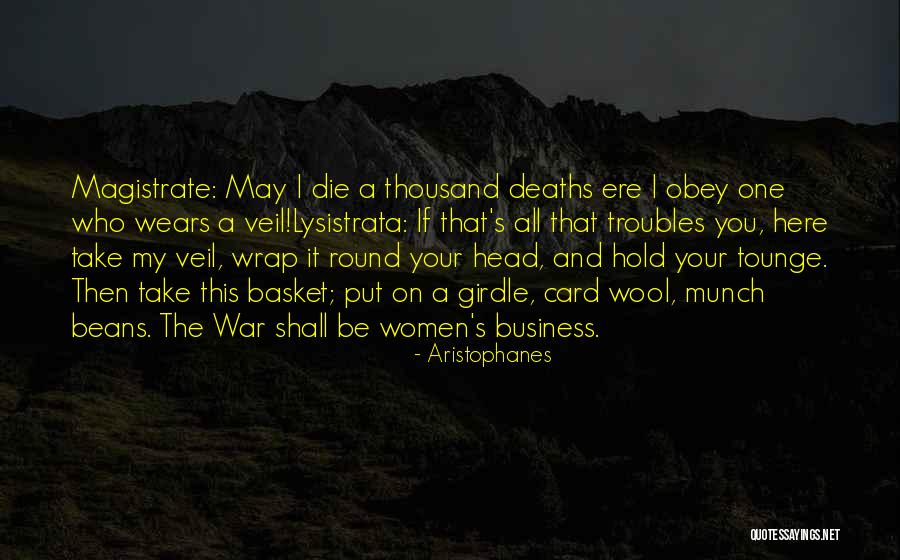 Pacifism Quotes By Aristophanes