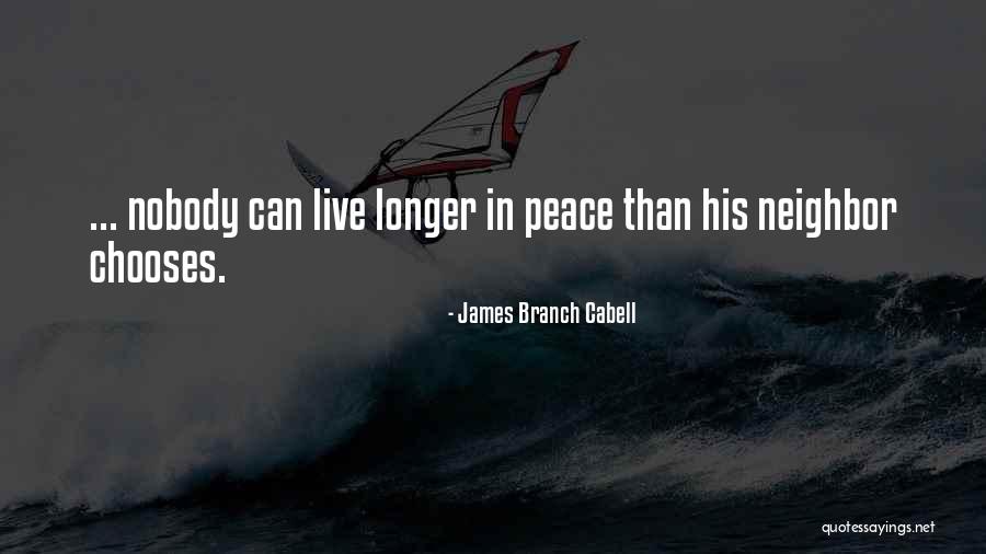 Pacifism Quotes By James Branch Cabell
