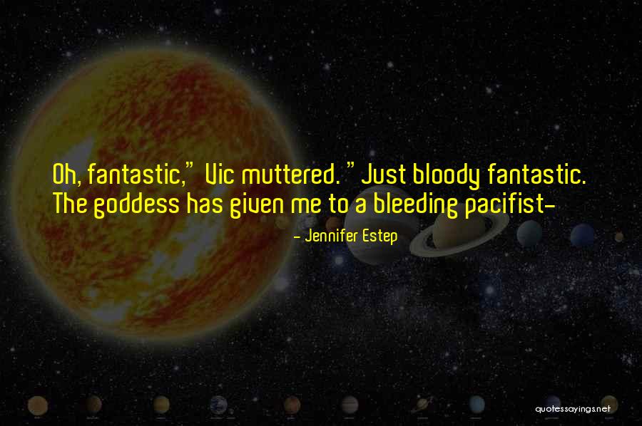 Pacifist Quotes By Jennifer Estep Pacifist Quotes By Jennifer Estep