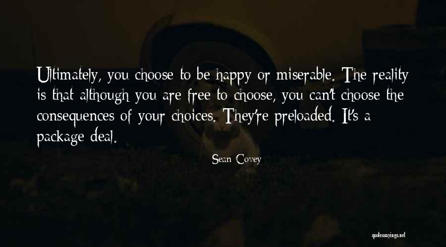 Package Deal Quotes By Sean Covey