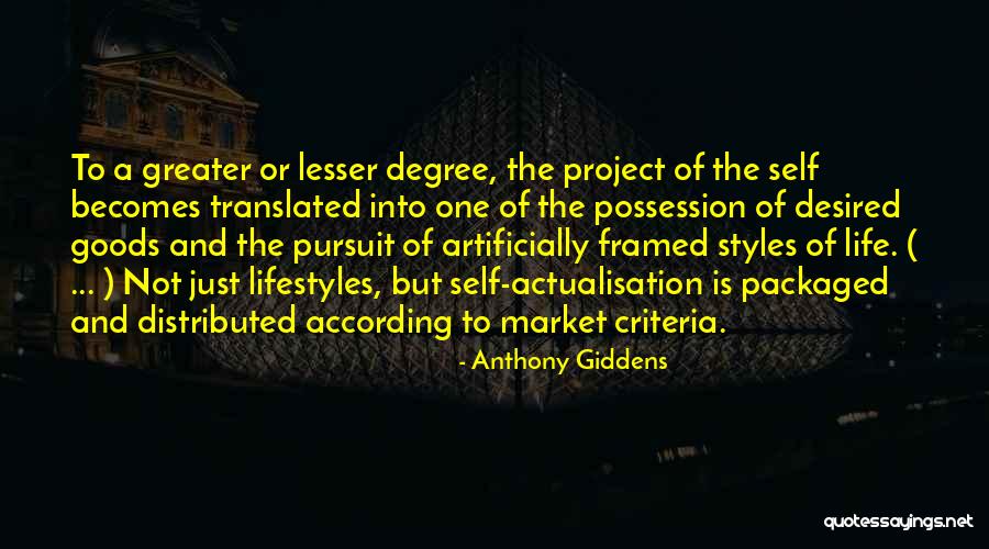 Packaged Quotes By Anthony Giddens Packaged Quotes By Anthony Giddens