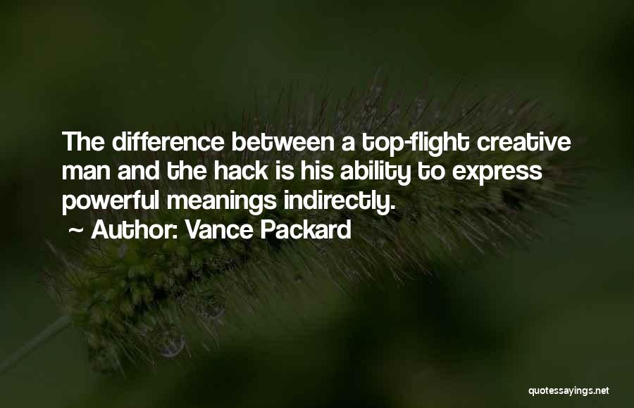 Packard Quotes By Vance Packard